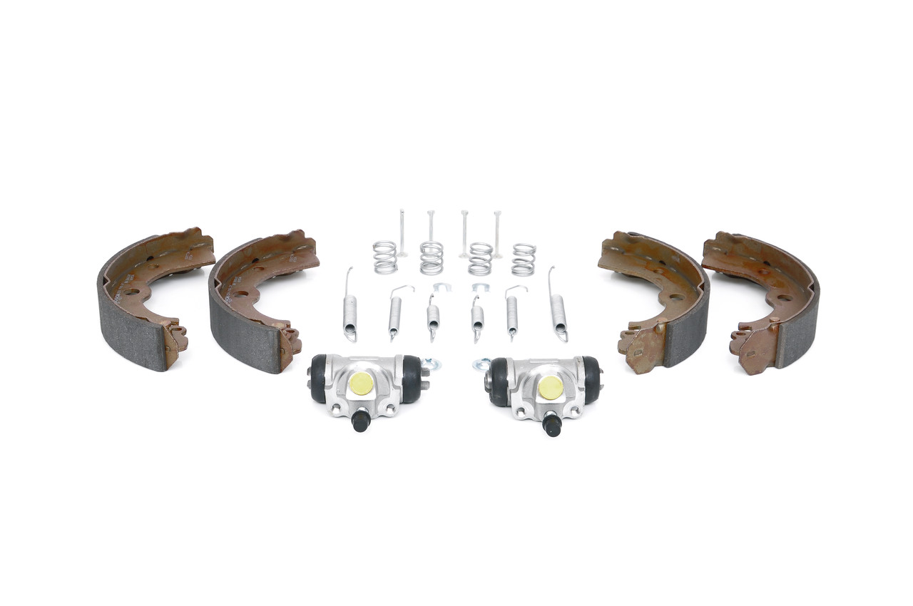 BOSCH Kit frenos, disco de tambor (0 204 113 697) para NISSAN 100 NX (B13) 1.6 (82 KW / 112 CV / de 1990)