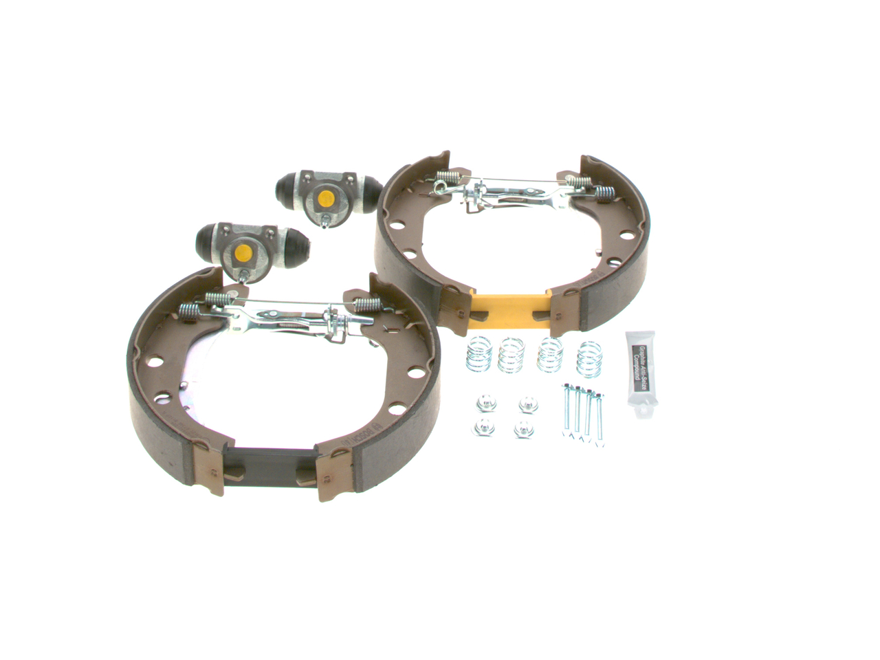 OEM 7701208062 BOSCH Kit de freins, freins à tambours 0 204 114 167 pour RENAULT, PEUGEOT, NISSAN, RENAULT TRUCKS, SANTANA
