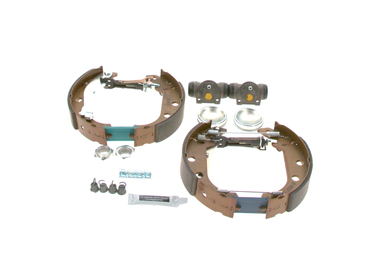 OEM 42416E BOSCH Bremsesæt, trommelbremser 0 204 114 203 med PEUGEOT, CITROЁN, DS
