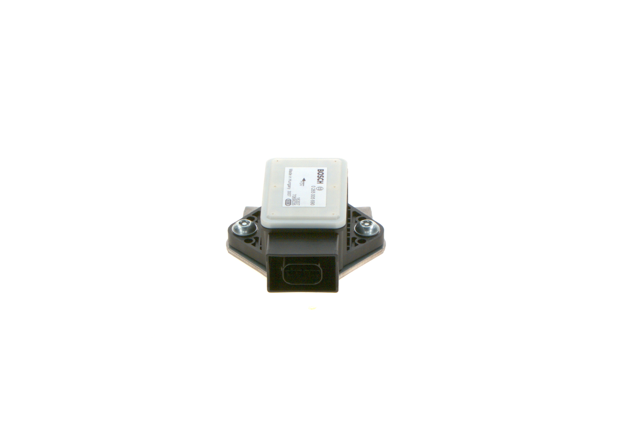 BOSCH Sensor, længde- og tværacceleration (0 265 005 690) til FORD Transit Mk6 Bus (V347, V348, FD, FB, FS, FZ, FC) 2.4 TDCi (103 KW / 140 HK / fra 2006)