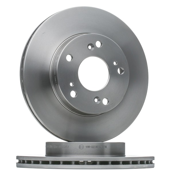 BOSCH Discos de travão 0 986 479 687