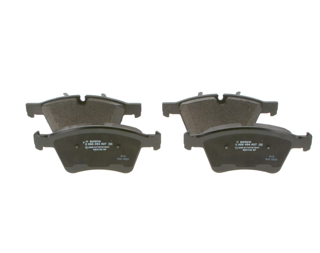 OEM A1644202520 BOSCH Jarrupalat, levyjarru 0 986 494 427 varten MERCEDES-BENZ