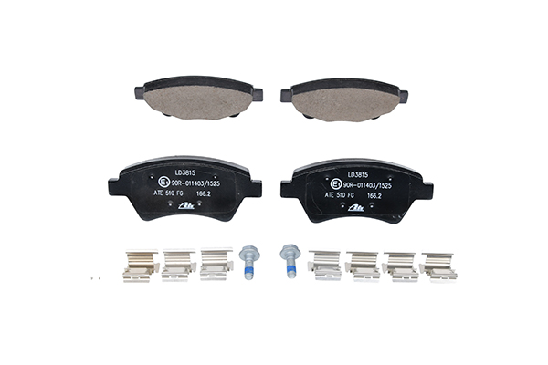 OEM 7701208122 ATE Kit pastiglie freni 13.0470-3815.2 per RENAULT, NISSAN, DACIA, RENAULT TRUCKS, LADA