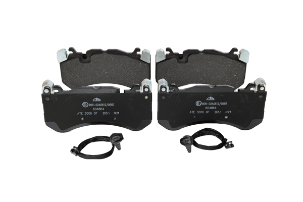 OEM 4F0698151F ATE Juego de pastillas de freno 13.0460-4864.2 para VOLKSWAGEN, MERCEDES-BENZ, AUDI, SKODA