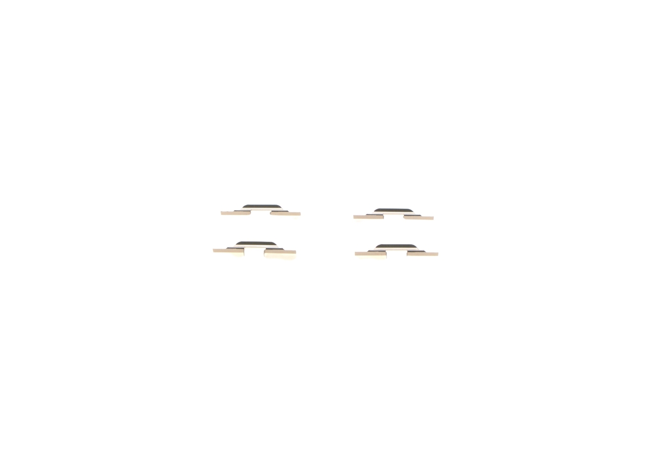 BOSCH Kit de accesorios, pastillas de frenos (1 987 474 304) para RENAULT Scénic I Monovolumen (JA0/1, FA0) 1.9 dCi RX4 (74 KW / 101 CV / de 2002)