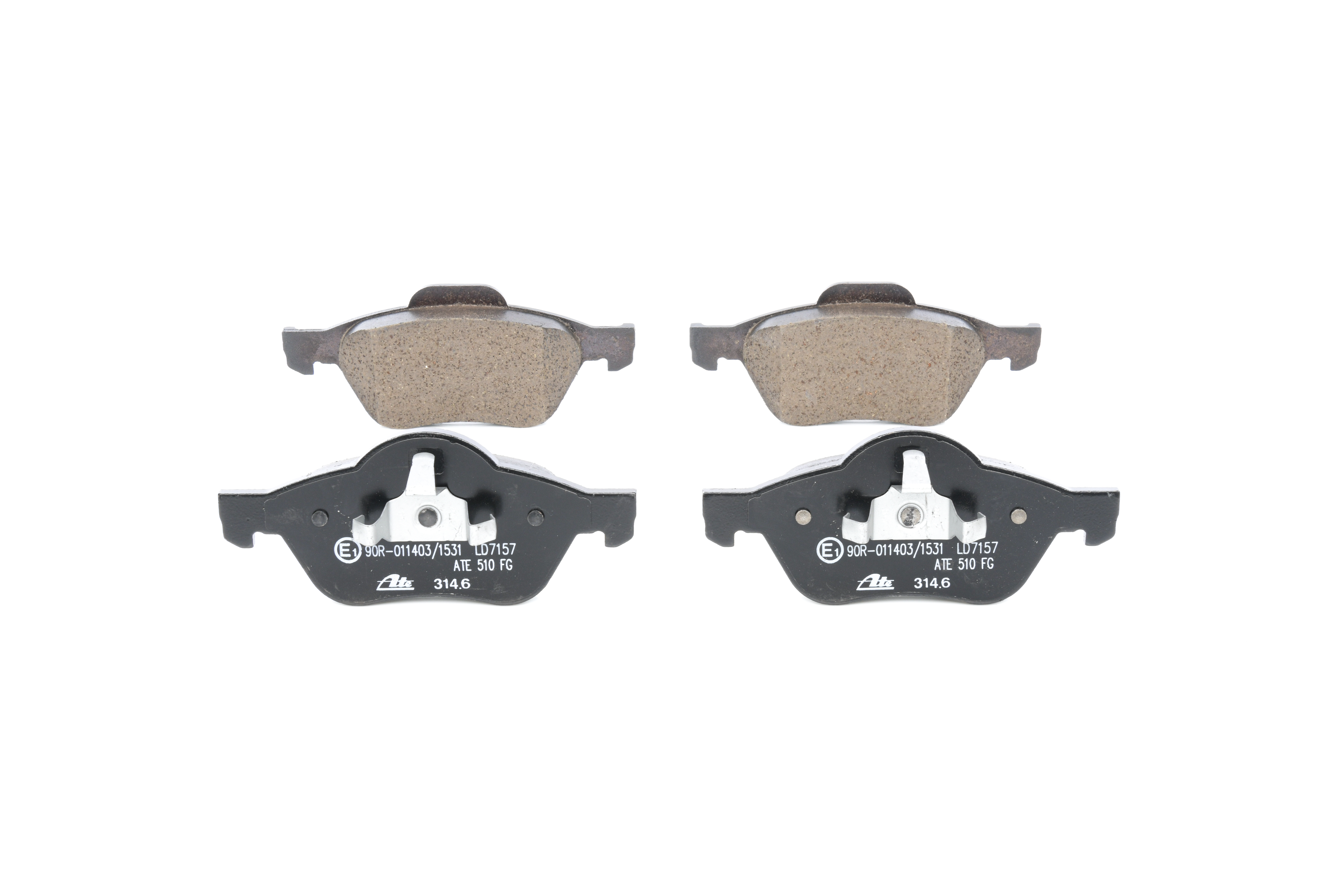 OEM 410607690R ATE Kit pastiglie freni 13.0470-7157.2 per OPEL, RENAULT, NISSAN, DACIA, RENAULT TRUCKS