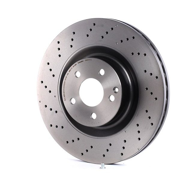 OEM 2214210012 BREMBO Bremseskive 09.A817.11 med MERCEDES-BENZ