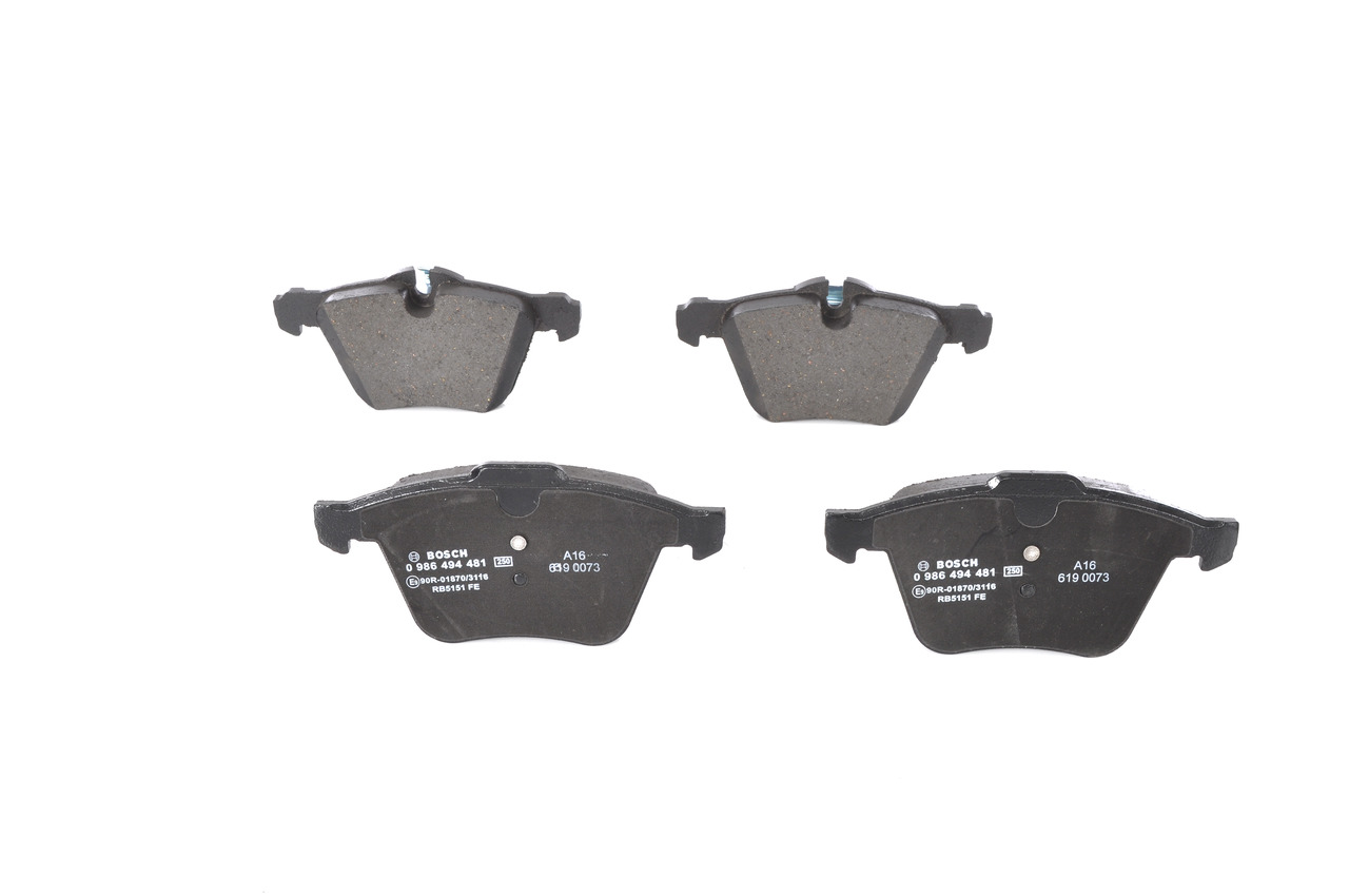 OEM C2C36974 BOSCH Bremseklosser 0 986 494 481 for JAGUAR