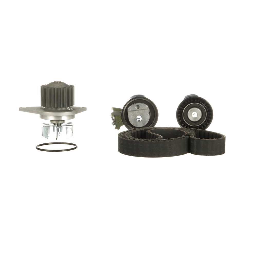 GATES Kit de distribution + pompe à eau (KP15615XS) pour PEUGEOT 206 3/5 portes (2A/C) 1.4 16V (65 KW / 88 CH / de 2003)