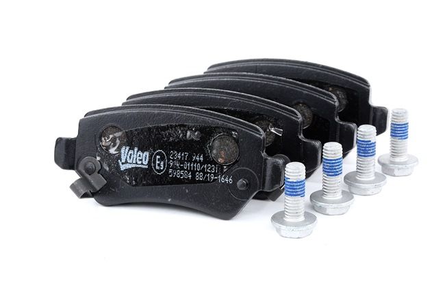 ix20 Kit pastiglie freni 598584 VALEO