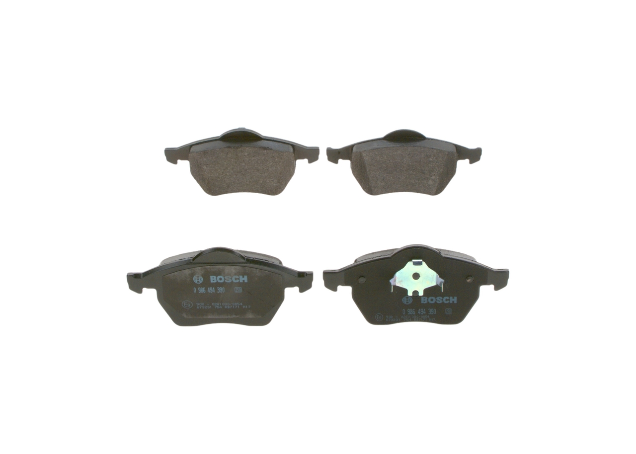 OEM 7MO698151 BOSCH Brake pad set 0 986 494 390 for VW, FORD, SEAT