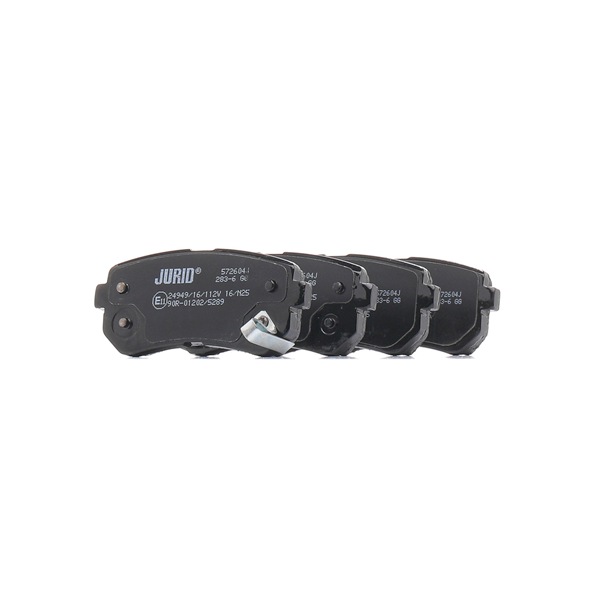 Remblokken (572604J) van JURID Voor HYUNDAI ix35 (LM, EL, ELH) 2.0 (112 KW / 152 PK / Van 2014)