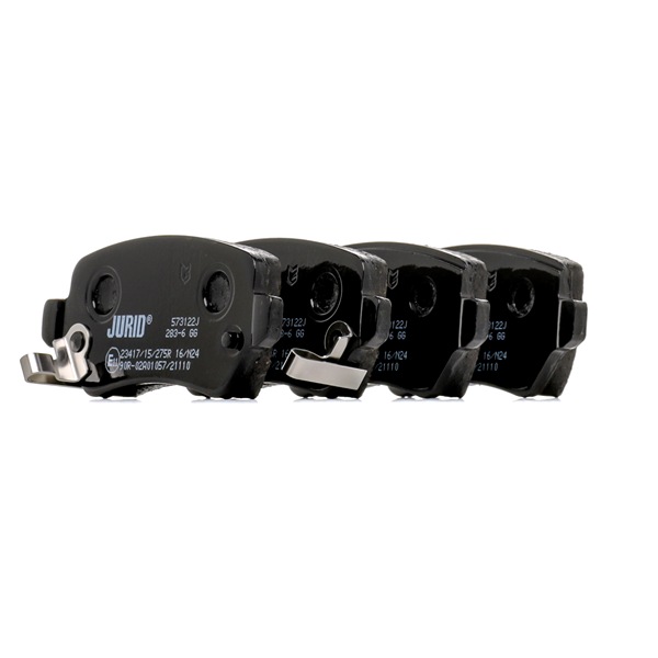 OEM 93176118 JURID Bremseklosser 573122J for OPEL, PEUGEOT, KIA, SAAB, CHEVROLET