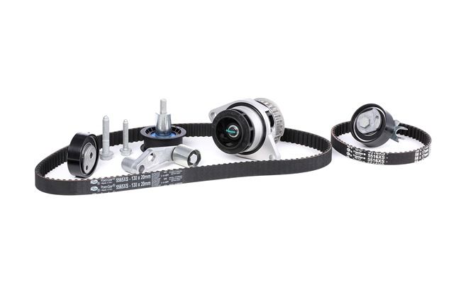 GATES KP25565XS-2 Bomba de agua + kit de correa de distribución para VW LUPO