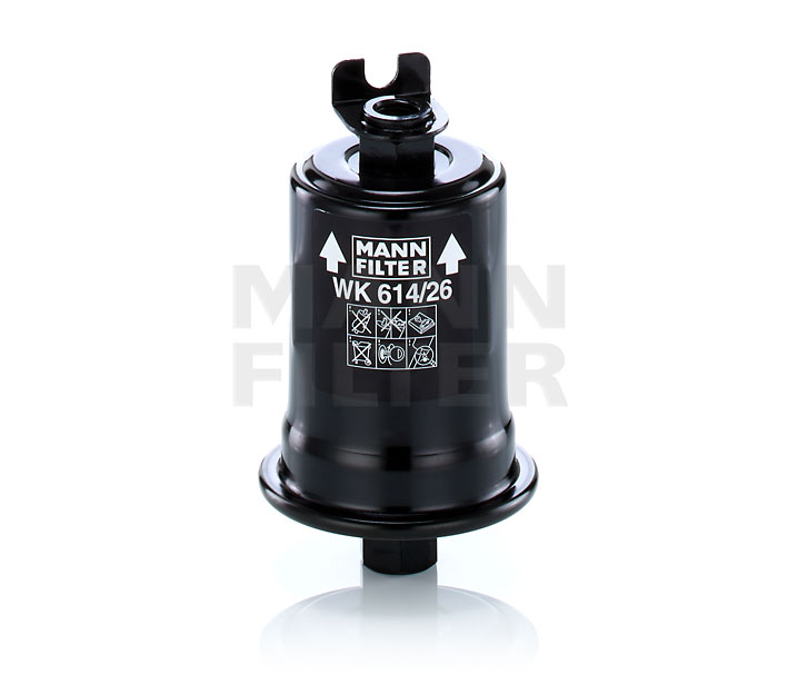 OEM 2330019225 MANN-FILTER Filtre à carburant WK 614/26 x pour TOYOTA, SUZUKI, LEXUS, DAIHATSU, WIESMANN
