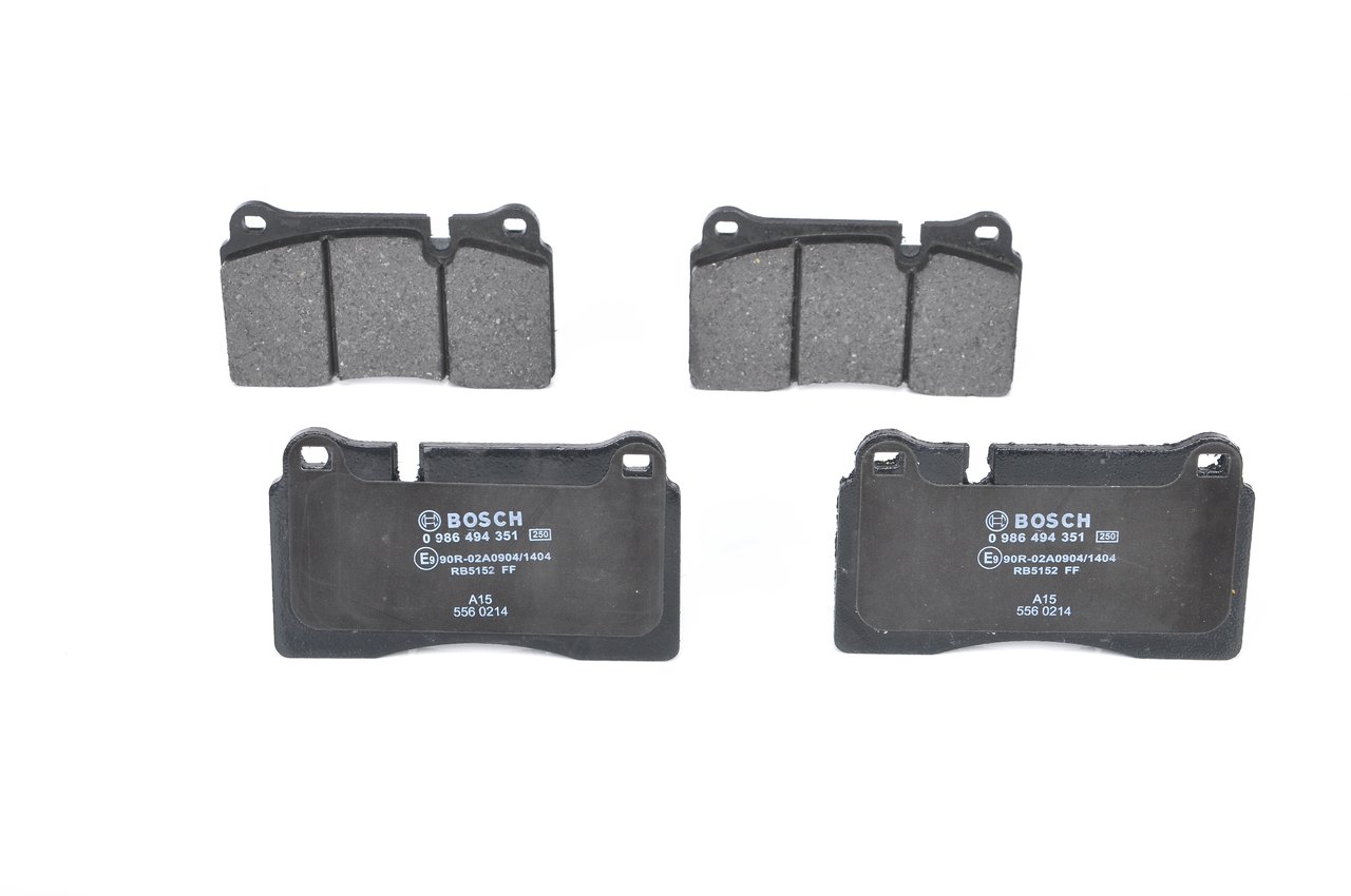 OEM SFP500070 BOSCH Kit pastiglie freni 0 986 494 351 per VOLKSWAGEN, LAND ROVER, ROVER