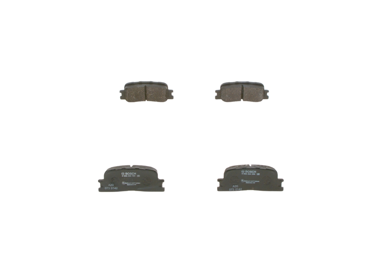 OEM 0446648020 BOSCH  Bremsbeläge 0 986 494 359 für TOYOTA, CITROЁN, LEXUS, SATURN, WIESMANN