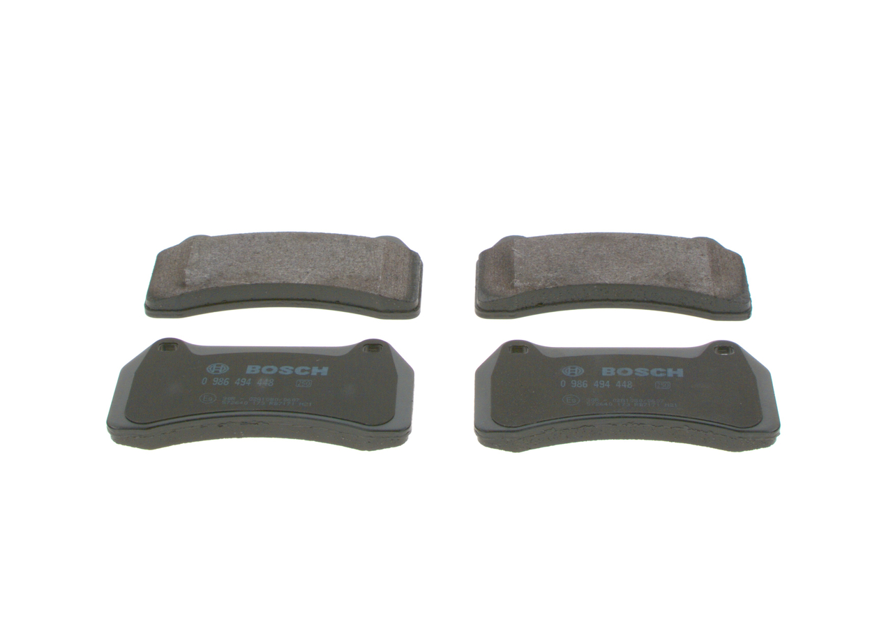 OEM C2C24018 BOSCH Jarrupalat, levyjarru 0 986 494 448 varten JAGUAR