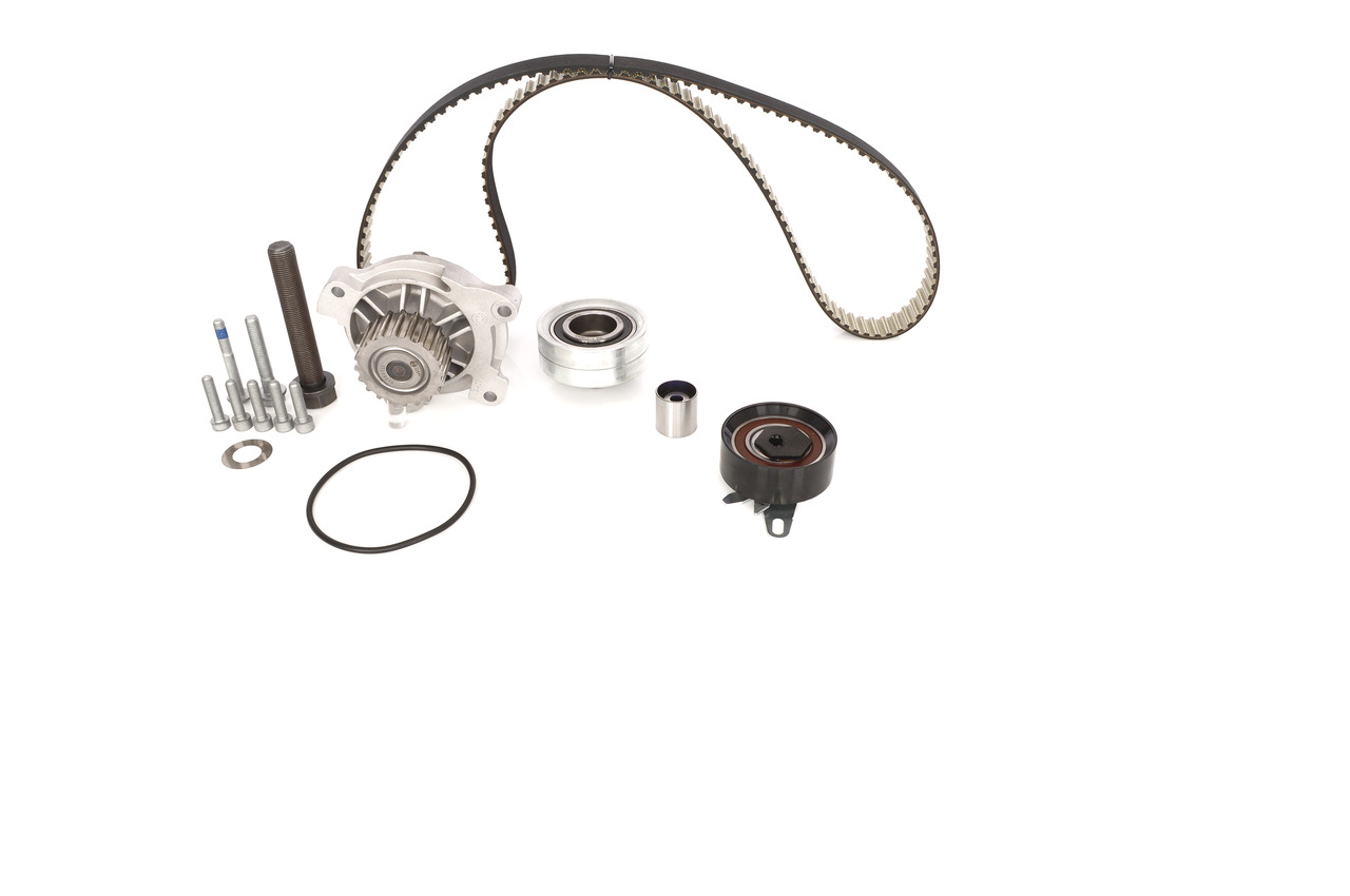 BOSCH Kit de distribution + pompe à eau (1 987 946 449) pour VW Crafter 30-50 Van (2E) 2.5 TDI (80 KW / 109 CH / de 2006)