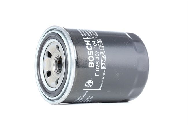 OEM 110938 BOSCH Oljefilter F 026 407 104 for VW, NISSAN, PEUGEOT, HYUNDAI, CITROЁN
