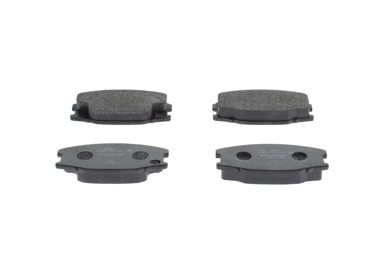 OEM MC894601 BOSCH Jarrupalat, levyjarru 0 986 494 442 varten MITSUBISHI, RENAULT TRUCKS