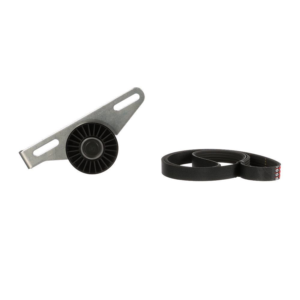 GATES Juego de correas trapeciales poli V (K015PK1113) para RENAULT Scénic I Monovolumen (JA0/1, FA0) 1.6 BiFuel (JA04) (79 KW / 107 CV / de 1999)