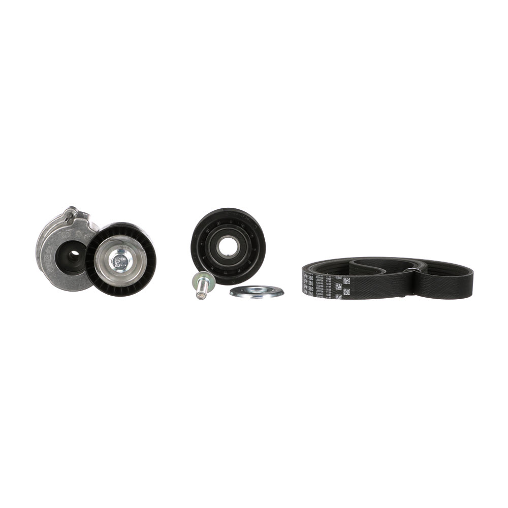 Poly V-riem set (K016PK1380) van GATES Voor VAUXHALL Astra Mk V (H) (A04) Hatchback 1.9 CDTI (L48) (110 KW / 150 PK / Van 2004)