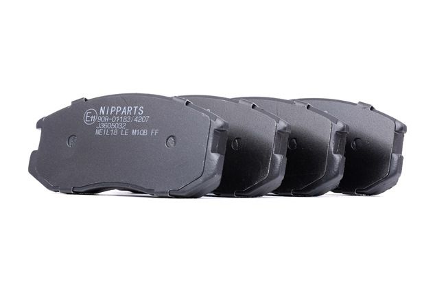 OEM MB699464 NIPPARTS  Bremsbeläge J3605032 für MERCEDES-BENZ, FORD, CITROЁN, MITSUBISHI, SUZUKI