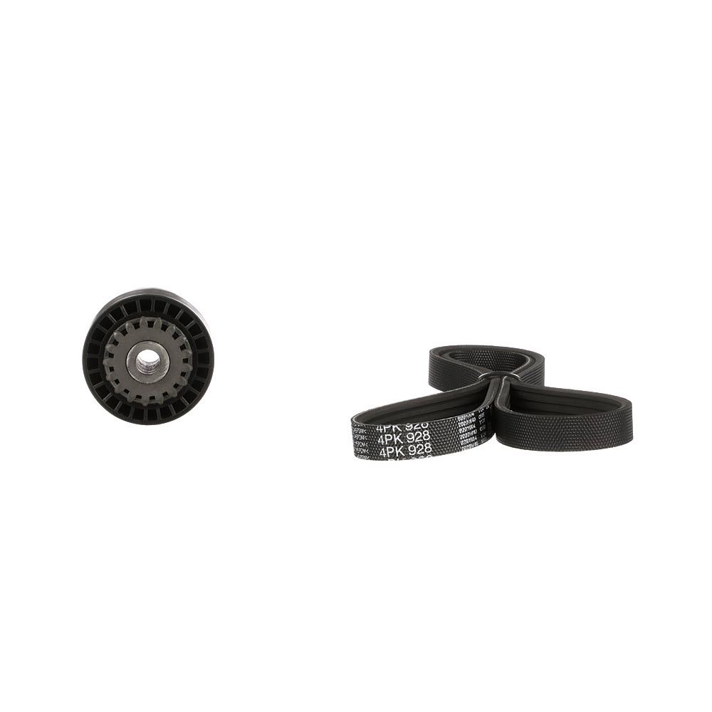 GATES Jeu de courroies trapézoïdales à nervures (K014PK928) pour RENAULT Kangoo I Express (FC, FC0/1) 1.2 (FC01, FC0A, FC0F) (43 KW / 58 CH / de 1997)