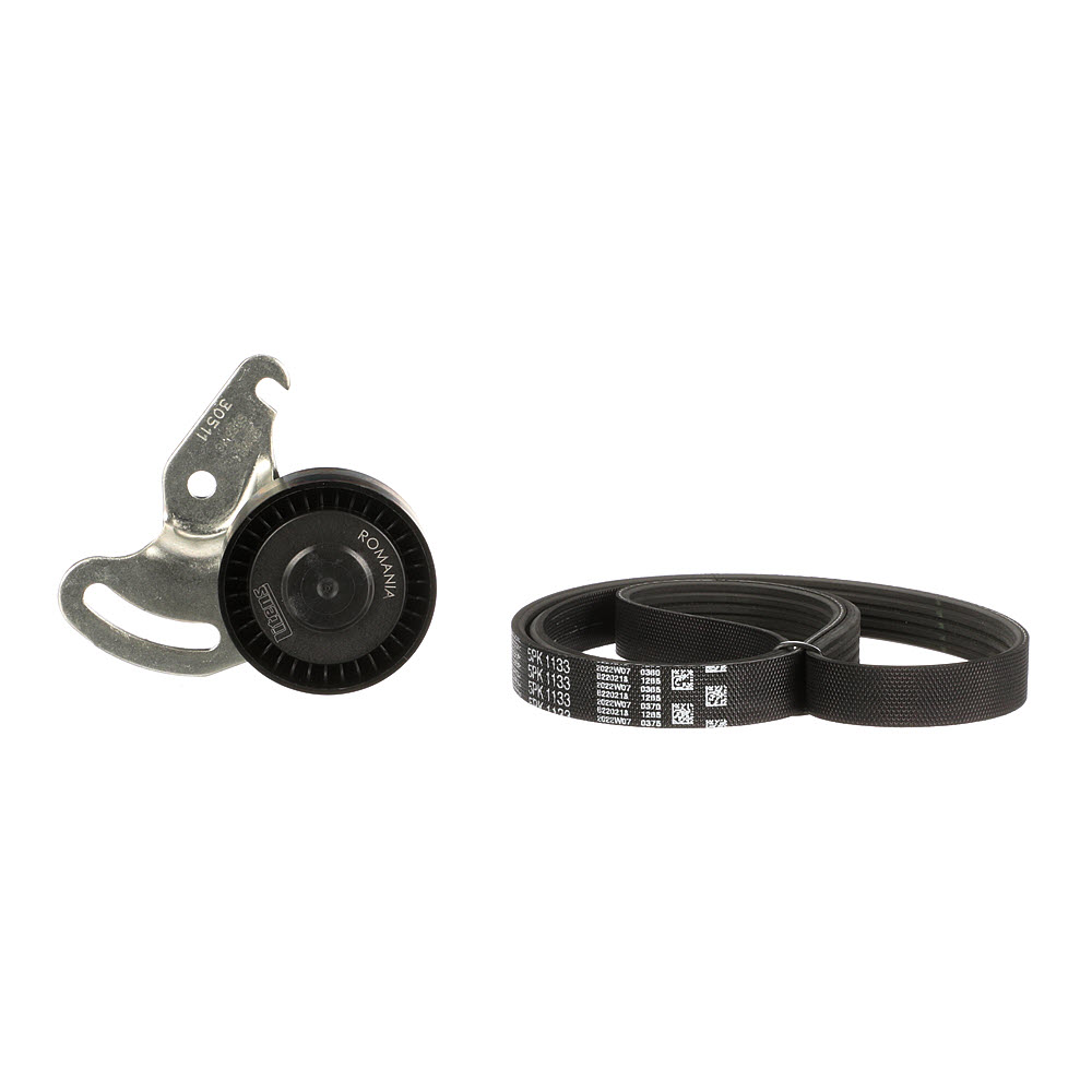 RENAULT CLIO II (BB0/1/2_, CB0/1/2_) 1.0 Flex (CB32, CB3B, CB3V, CB3W, BB32, BB3B, BB3V,... Poly V-riem set K025PK1133