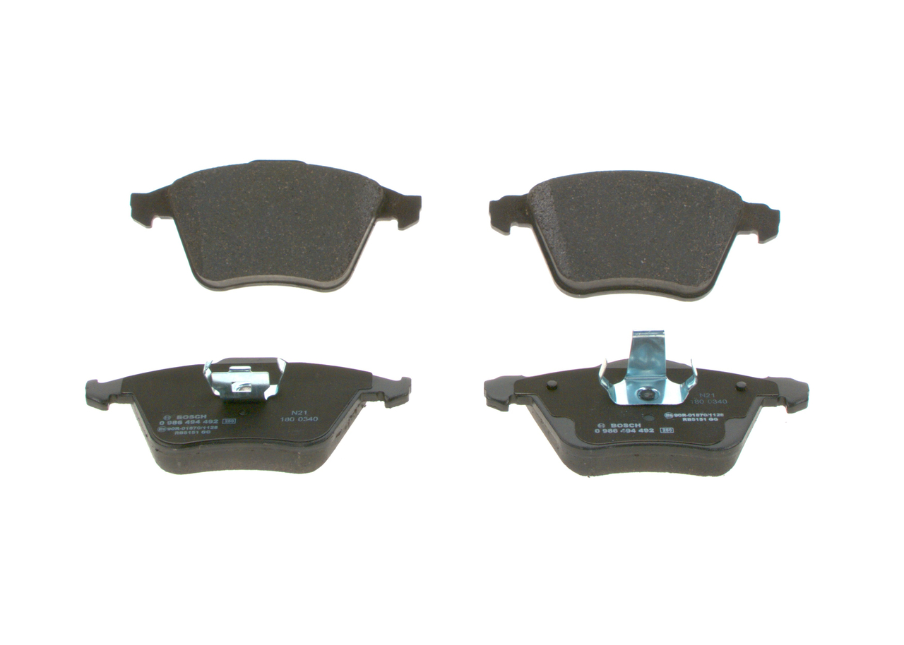 OEM B3YF3323Z BOSCH Bremseklosser 0 986 494 492 for VOLVO, FORD, MAZDA, CHEVROLET, CADILLAC
