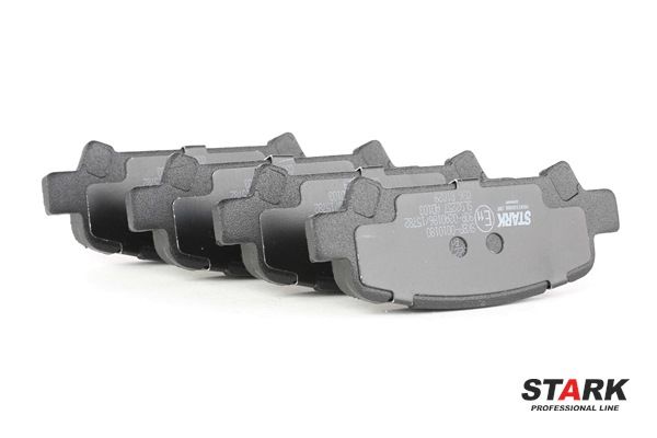 STARK Jarrupalat, levyjarru SKBP-0010180 Jarrupalat STARK SKBP-0010180