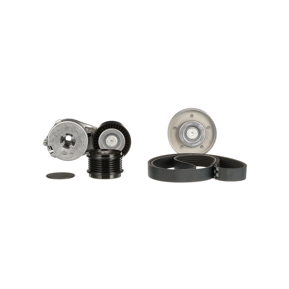 Poly V-riem set (K046PK1590) van GATES Voor AUDI A4 Avant (8K5, B8) 1.8 TFSI quattro (118 KW / 160 PK / Van 2008)