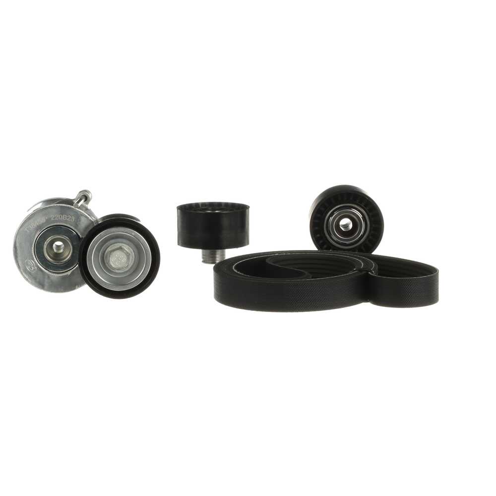 Poly V-riem set (K126PK1708) van GATES Voor CITROËN JUMPY Open laadbak/ Chassis 1.6 HDi 8V (66 KW / 90 PK / Van 2007)