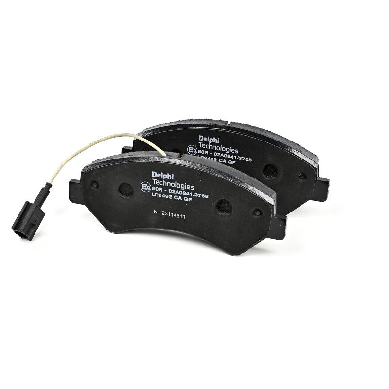 OEM 77367090 DELPHI Kit pastiglie freni LP2492 per FIAT, PEUGEOT, ALFA ROMEO, CITROЁN, LANCIA
