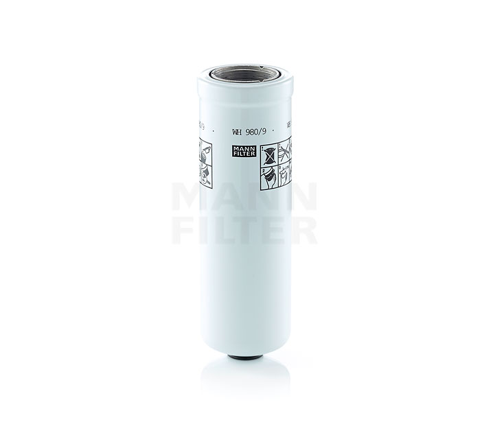 OEM 1850336 MANN-FILTER Filtro, Sistema idraulico di lavoro WH 980/9 per OPEL, VOLVO, HONDA, CHEVROLET, VAUXHALL