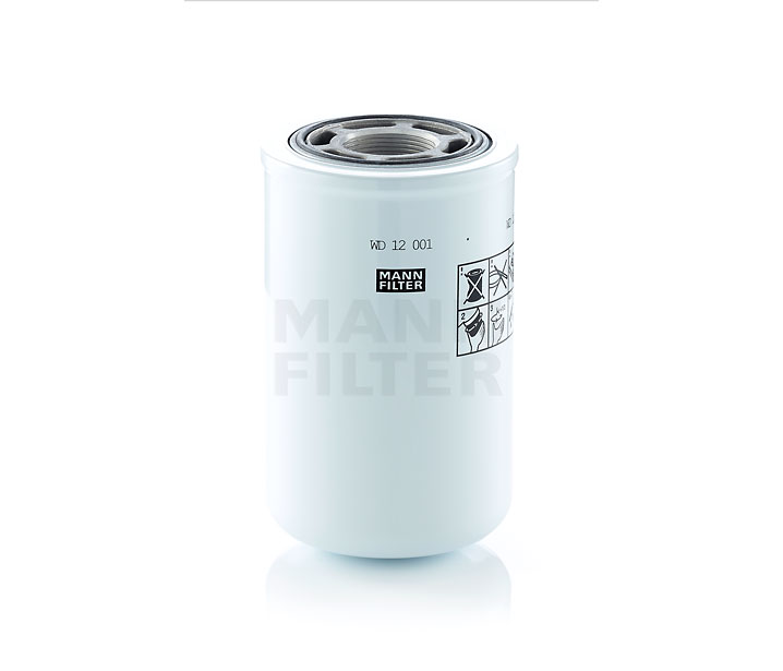 OEM RE273801 MANN-FILTER Suodatin, työhydrauliikka WD 12 001 varten
