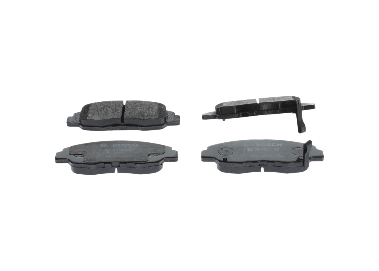OEM 45022S10010 BOSCH Jarrupalat, levyjarru 0 986 495 153 varten HONDA