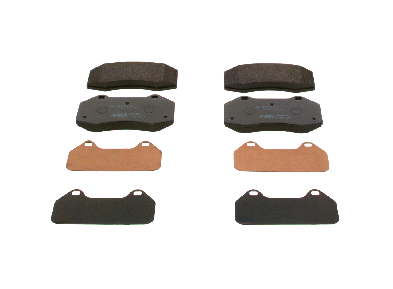 BOSCH Pastillas de freno & juego de pastillas de freno 0 986 494 551
