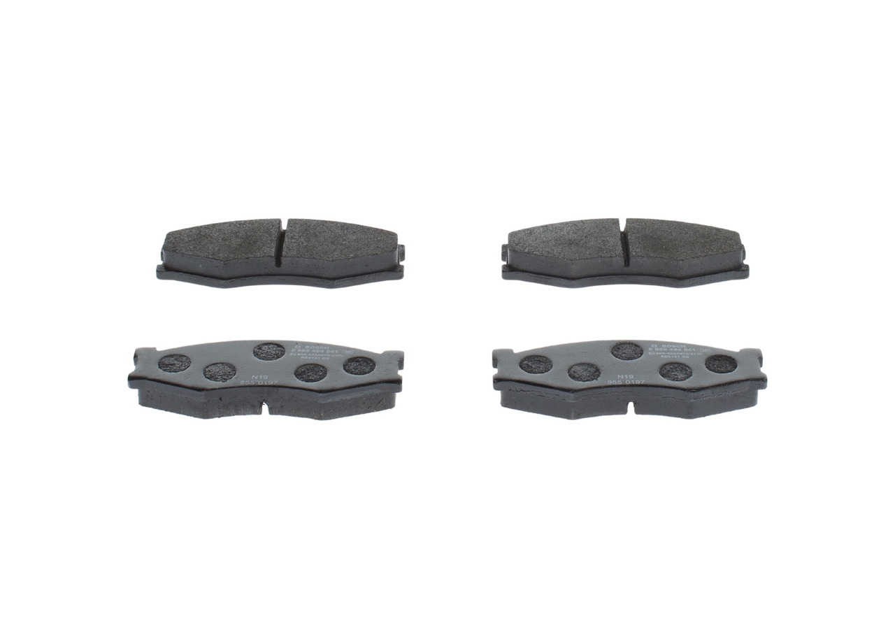 OEM D106031E85 BOSCH Juego de pastillas de freno 0 986 494 541 para NISSAN, MAZDA, SUZUKI