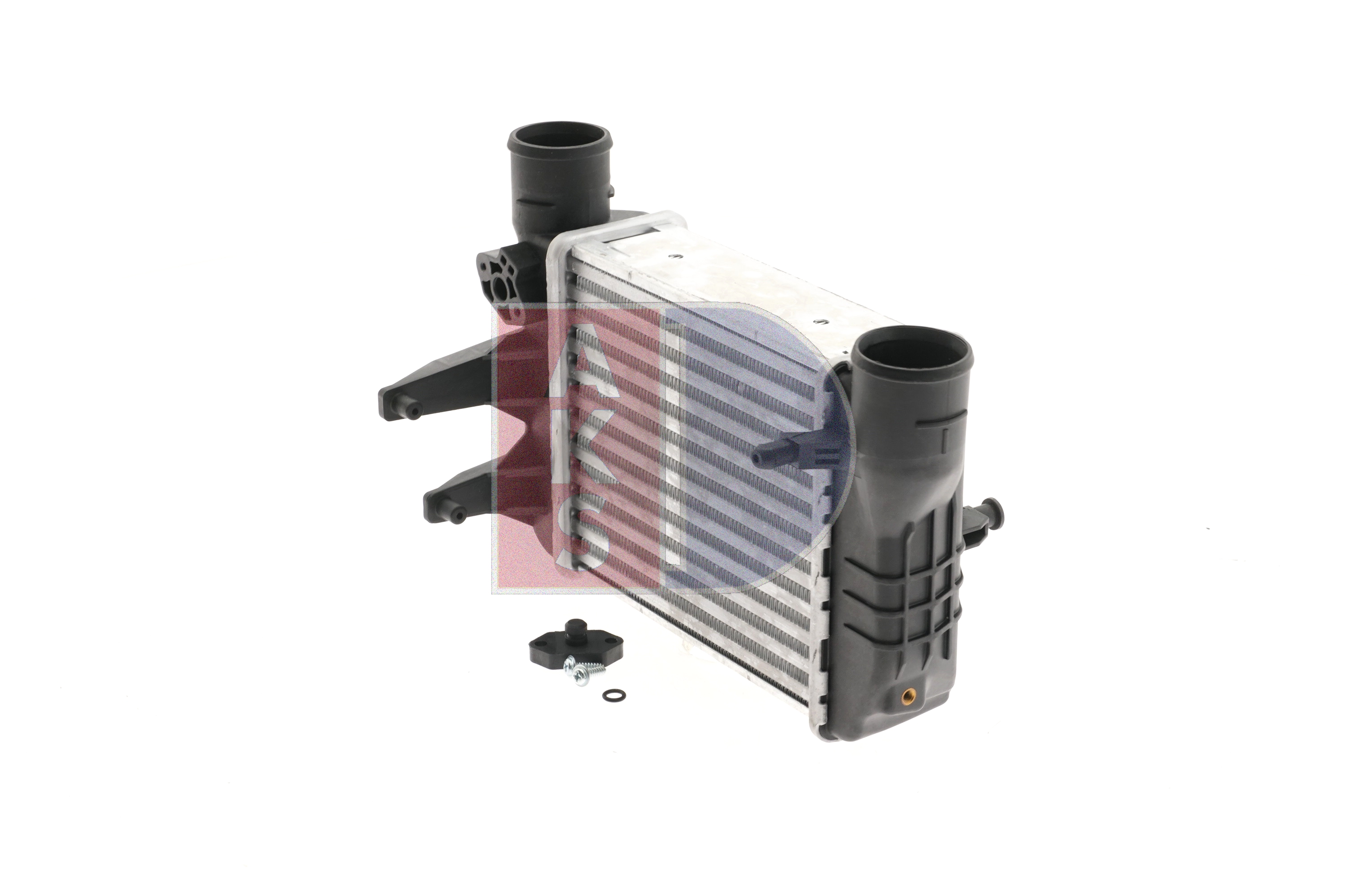 AKS DASIS Intercooler (047027N) per AUDI A4 Cabrio (8H7, B6, 8HE, B7) 1.8 T quattro (120 KW / 163 CV / dal 2003)