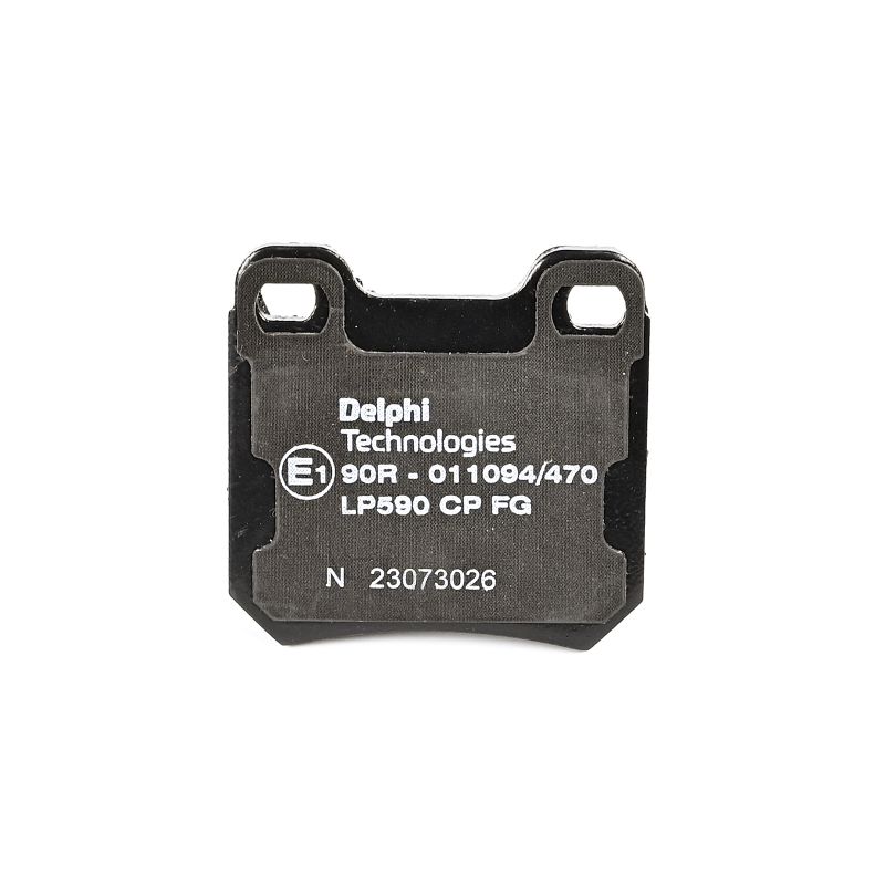 OEM 1605883 DELPHI Kit pastiglie freni LP590 per FORD, OPEL, CHEVROLET, SAAB, VAUXHALL