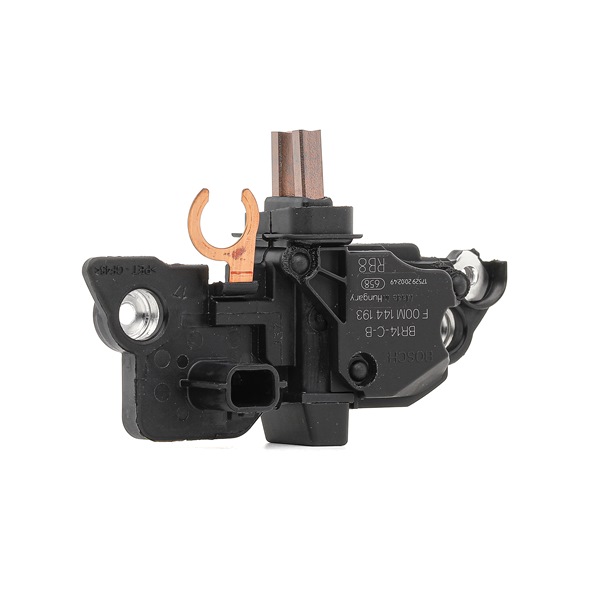 Dynamoregulator (F 00M 144 193) fra BOSCH for RENAULT MODUS / GRAND MODUS (F/JP0_) 1.2 GPL (JP0R) (55 KW / 75 HK / Fra 2008)
