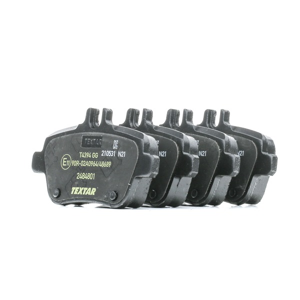OEM 0064207920 TEXTAR Bromsbelägg 2484801 för MERCEDES-BENZ