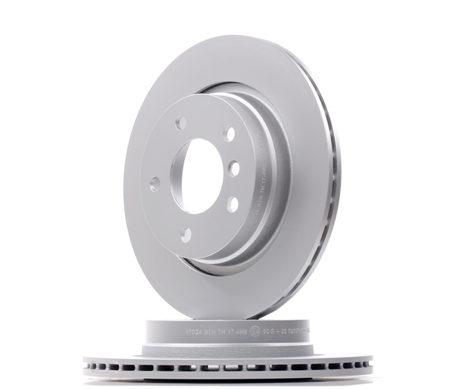 A.B.S. Disco de freno (17024) para BMW 3 Compact (E46) 320 td (100 KW / 136 CV / de 2001)