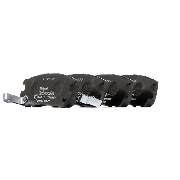 OEM MZ690170 DELPHI Bremseklodser LP954 med MERCEDES-BENZ, MITSUBISHI