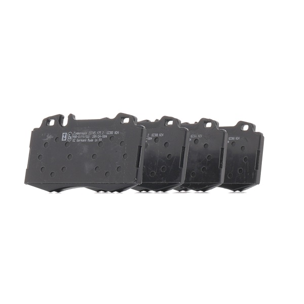 OEM 0064201220 ZIMMERMANN  Bremsbeläge 23745.175.2 für MERCEDES-BENZ