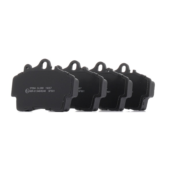 OEM 98735193902 A.B.S. Juego de pastillas de freno 37094 para PORSCHE