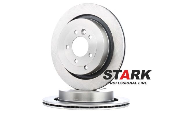 Remschijf (SKBD-0022452) van STARK Voor LAND ROVER Range Rover Sport (L320) 4.2 4x4 (298 KW / 405 PK / Van 2005)