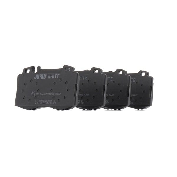 OEM A0054206020 JURID Bremseklodser 571961JC med MERCEDES-BENZ, BRABUS
